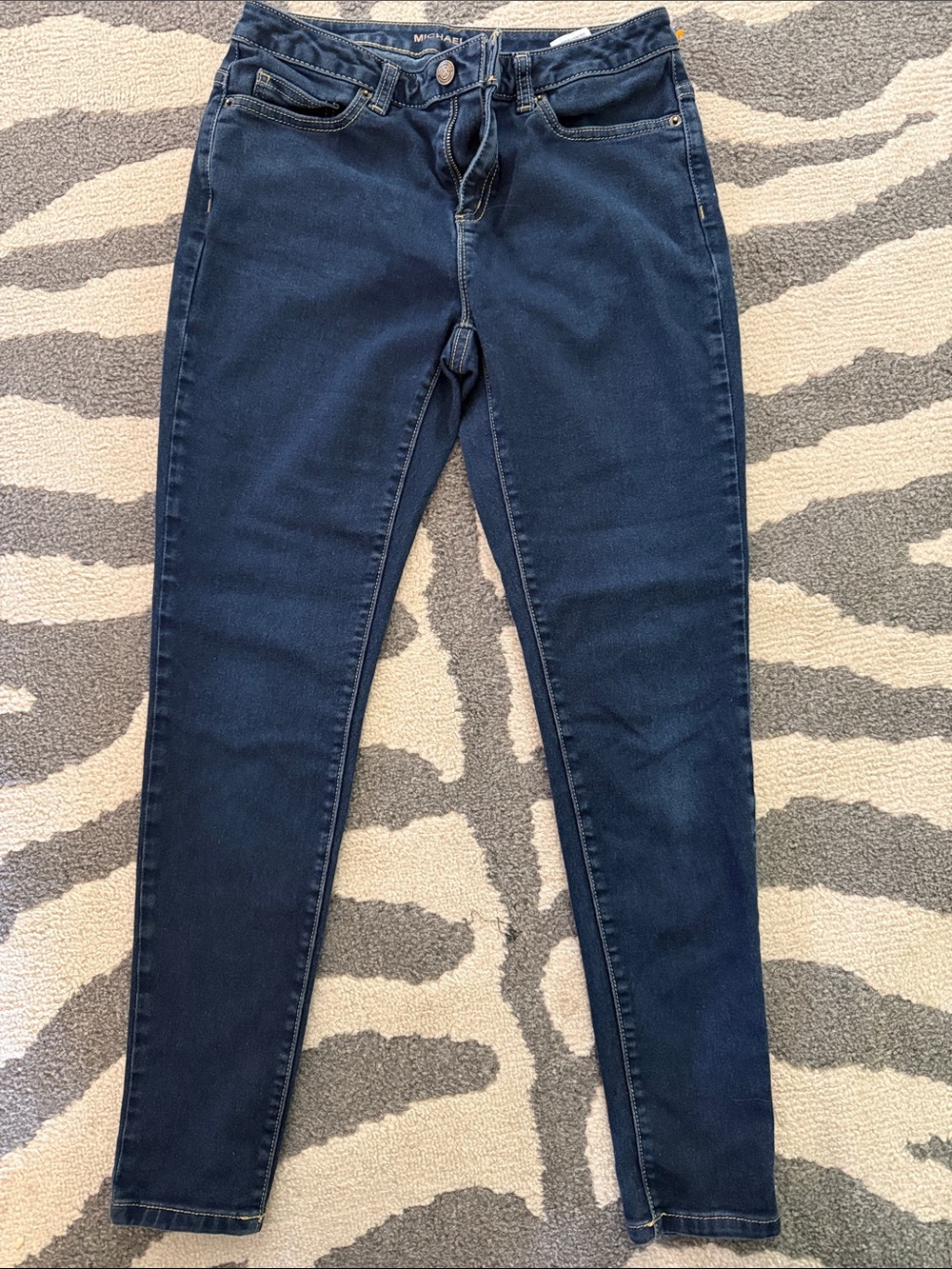 Women's Dark Blue Skinny Jeans